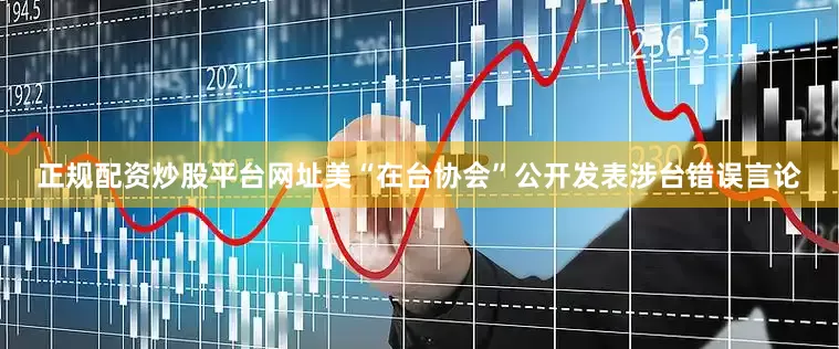 正规配资炒股平台网址美“在台协会”公开发表涉台错误言论