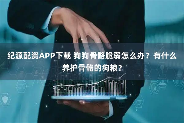 纪源配资APP下载 狗狗骨骼脆弱怎么办？有什么养护骨骼的狗粮？