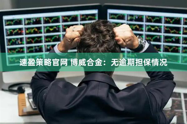 速盈策略官网 博威合金：无逾期担保情况