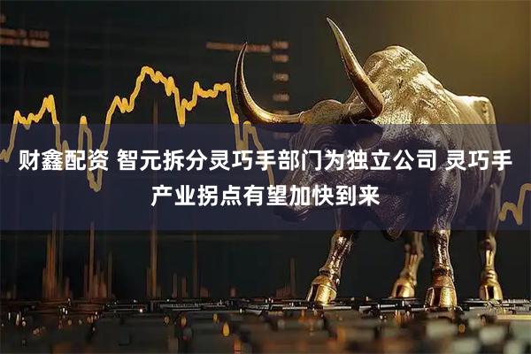 财鑫配资 智元拆分灵巧手部门为独立公司 灵巧手产业拐点有望加快到来